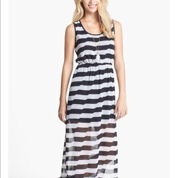 NORDSTROM dee elle (juniors) Strappy Maxi Dress - Picture 8 of 8